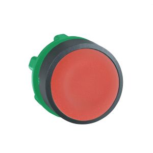 Glava tastera crvena udubljena fi22